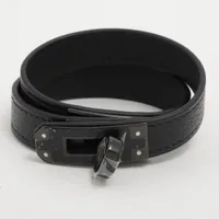 【大人気】HERMES ケリーツイストブレスレット ラージモデル エルメス ケリーツイストPM B:2023 ブレスレット T3 GP×革
