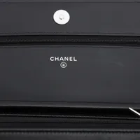 CHANEL 大人気！チェーンウォレット シルバー マトラッセ CHANEL シャネル マトラッセ キャビアスキン チェーンウォレット