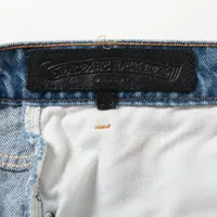 クロムハーツ×リーバイス デニムパンツ コットン サイズ33 ブルー