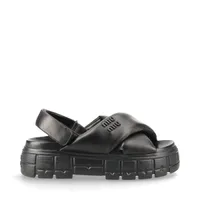 ミュウミュウ サンダル 新品♫ セール】MIUMIU プラットフォームサンダル 5X709D 3LKK EVA 厚底
