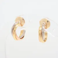 カルティエトリニティピアス 中古] カルティエ トリニティ J390744 ピアス J390744