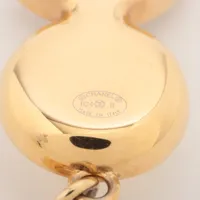 シャネル ココマーク B24B ピアス(両耳用) GP×フェイクパール