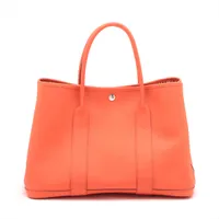 HERMES ガーデンパーティMM カマイユバックルの工房　ルージュピアン ガーデン・パーティTPM ルージュピマン レッド 赤[] Garden