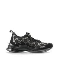 GUCCI RUNレディススニーカー　黒／黄　新品未使用品　size351/2 GUCCI RUNレディススニーカー 黒／黄 新品未使用品 size351/2