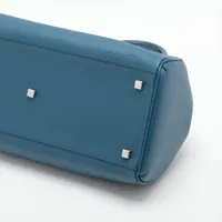 モワナ ポリーヌ レザー 2WAYショルダーバッグ ブルー ZZ022352