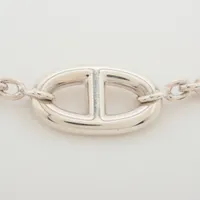 エルメス シェーヌダンクル ファランドール ブレスレット SH 925 24.5g