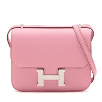 HERMES - エルメス　イヤホンホルダー　ドリング　ヴォーエプソン　ピンク HERMES イヤホンホルダー（HERMES - エルメス イヤホンホルダー
