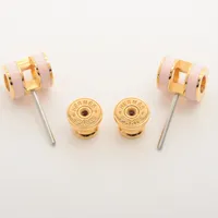 エルメス ミニポップアッシュH ピアス(両耳用) GP ピンク