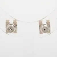 エルメス ピアス 両耳 ミニ ポップH ベージュ 箱付き エルメス ミニポップアッシュH ピアス(両耳用) GP ベージュ