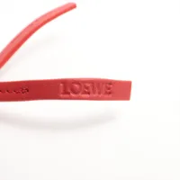 ロエベ×スタジオジブリ チャーム レザー レッド×オレンジ ハウルの動く