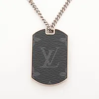 ◇ルイヴィトン◇M63640 コリエ プラーク モノグラムエクリプス ネックレス LOUIS VUITTON ルイ ヴィトン モノグラム エクリプス コリエ