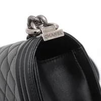 美品✨シャネル レザーブルゾン ラムスキン 38サイズ ブラック フランス製 Chanel Jacket Size 38 FR: Polished Black Leather
