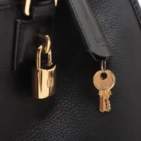 ロエベ アマソナ36 レザー ハンドバッグ ブラック AP106060｜中古