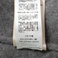 エルメス 24AW カシミヤ ベスト 38 レディース グレー 4H0101DA セリエ 