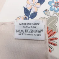 エルメス カレ90 スカーフ シルク サーブル RIDES DE GALA EN FLEURS