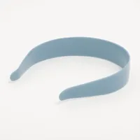ミュウミュウ ロゴ カチューシャ プラスチック ブルー YD019486｜中古
