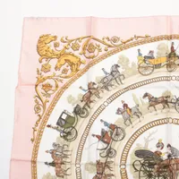 エルメス カレ90 LA PROMENADE DE LONGCHAMPS ロンシャンへの
