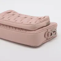ミュウミュウ マテラッセシャイン レザー ショルダーバッグ