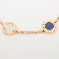 ブルガリ ブルガリブルガリ マルチカラー ブレスレット 750(PG) 11.0g