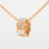 ショーメ ジュ ドゥ リアン ハーモニー シェル ダイヤ ネックレス 750