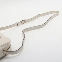グッチ ブロンディ レザー ショルダーバッグ ホワイト 742360