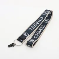 シャネル　ネックストラップ　スポーツライン　ロゴリボン　キーリング　ココマーク シャネル ネックストラップ スポーツライン ロゴリボン キーリング