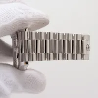 ロレックス デイデイト 128236A AT アイスブルー文字盤 A3532074｜中古