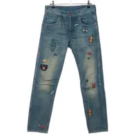 メル☆GUCCI ホワイトデニムパンツ 40 楽天市場】GUCCI(グッチ) サイズ:41 シェリーラインセルビッチ