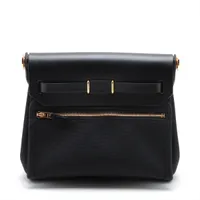 エルメス エールバッグジップ 20 トワルミリタリー/レザー エルメス エールバッグジップMM トワルミリタリーxレザー