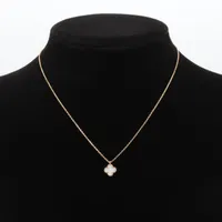 ヴァンクリーフ&アーペル スウィートアルハンブラ シェル YG ヴァンクリーフ&アーペル スウィートアルハンブラ シェル ネックレス