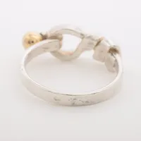 TIFFANY&Co フック&アイ リング ゴールド×シルバー サイズ11号 TIFFANY&Co. 11号 ティファニー リング・指輪 フック＆アイ