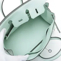 【ゴートスキン/Vert peppermint×Silver金具】HERMES ルーリス Hermes Kelly bag 25 Sellier Vert fizz Epsom leather Silver