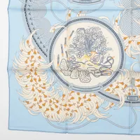 エルメス カレ90 Legende Brodee 刺繍が織りなす伝説 スカーフ