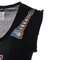 CHANEL - シャネル CHANEL Size:38 カシミア×シルク 2006 ベスト シャネル 06C カシミヤ×シルク ニットベスト 38 レディース