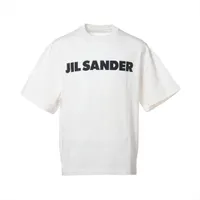 ジルサンダー コットン Tシャツ S メンズ ホワイト ブランドタグ