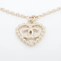 【CHANEL】 ココマーク ハート C25P ブレスレット シャネル ココマーク ハート C25P ブレスレット GP×ライン