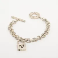 Tiffany&Co. ティファニー ブレスレット　イニシャル　カデナ　シルバー ティファニー トグル ブレスレット 925 31.7g シルバー カデナ
