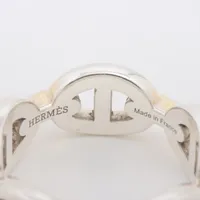 新品未使用 HERMES エルメス シェーヌダンクルリング サイズ53 シルバー HERMES エルメス 指輪 シェーヌダンクル24 リング シルバー925