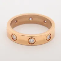 カルティエ　ミニラブ　リング　47 750(YG) CARTIER カルティエ ミニラブリング ソリテール ダイヤモンド 47