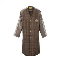 グッチ ウール×カシミヤ コート 48 メンズ グレー 721273