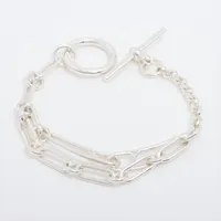 エルメス マイクロケリー □R2014 ブレスレット XS GP×レザー レッド