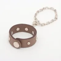 エルメス サドル グローブホルダー GP×革 ブラウン A3540687｜中古