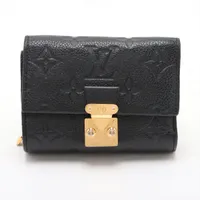 現行◆極美品◆ルイヴィトン ポルトフォイユ メティス アンプラント 黒 ルイヴィトンポルトフォイユメティス コンパクト 14145 黒