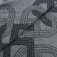 エルメス 24番地のサーキット マフラー カシミヤ グレー YZ070501