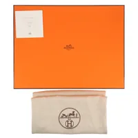 エルメス フロール60 スエード×ムートン ミュール 37 レディース