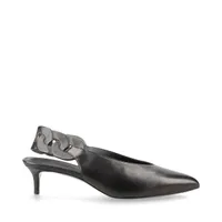 【新品未使用】HERMES ブラックレザー スリングバックパンプス 楽天市場】TODS トッズ ミュール XXW49C0CZ20OON レディース
