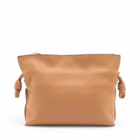 ロエベ フラメンコクラッチ ミニ レザー ショルダーバッグ