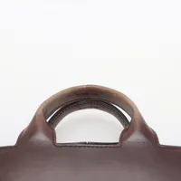 【極美品】ベルルッティ プロファイル3 ガリバー ブラウン レザー ハンドバッグ 極美品】ベルルッティ プロファイル3 ガリバー ブラウン レザー