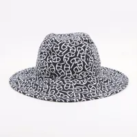 エルメス シェーヌダンクル ハット 59 ポリエステル×ナイロン ブラック