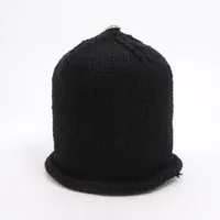 クロムハーツ ビーニー カシミヤ ONE SIZE 53-60 ブラック